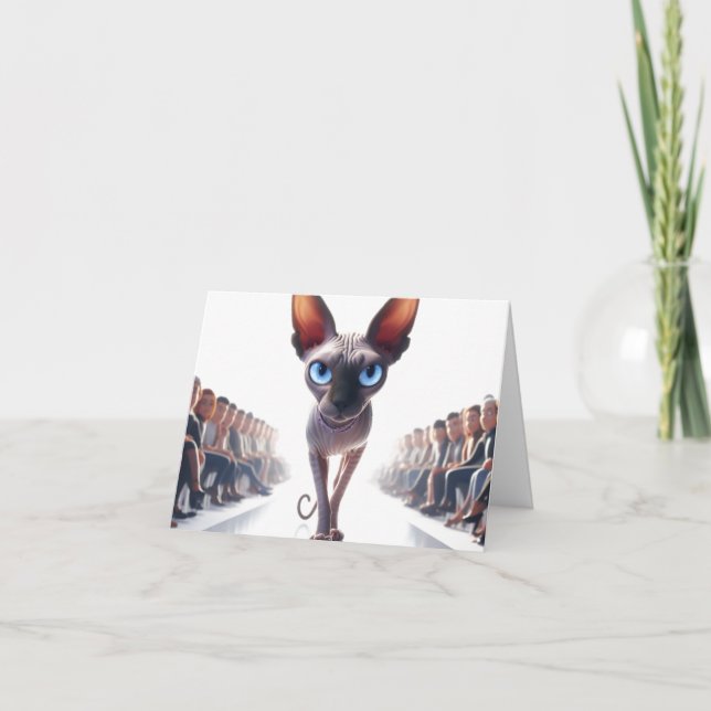 Sphynx N'Importe Quelle Occasion Carte De Voeux (Devant)