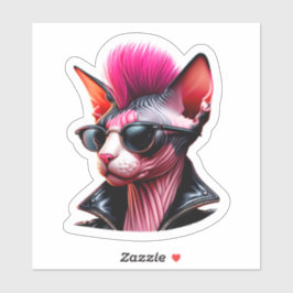 SPHYNX PUNK ROCKER 6 AUFKLEBER