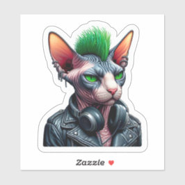 SPHYNX PUNK ROCKER 7 AUFKLEBER