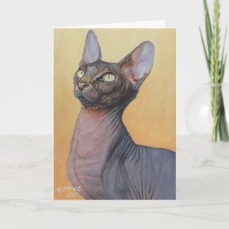 Sphynx Sphinx Katzen Electra Karte