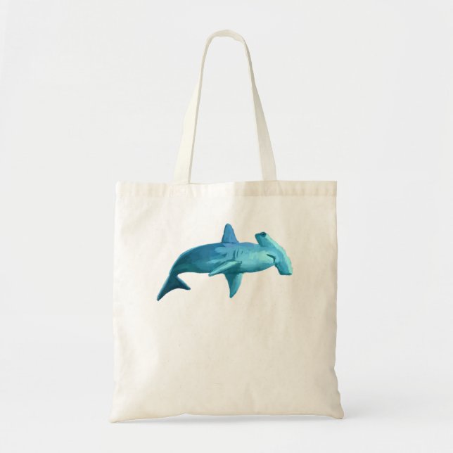 Sphyrna Hammerhead Shark T Shirt T Shirt tee Tragetasche (Vorne)