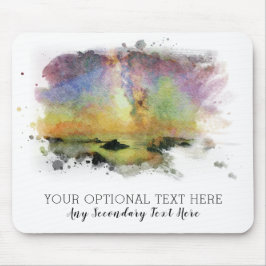 *~ Spiaggia delle cannelle Italia Italien Strand A Mousepad