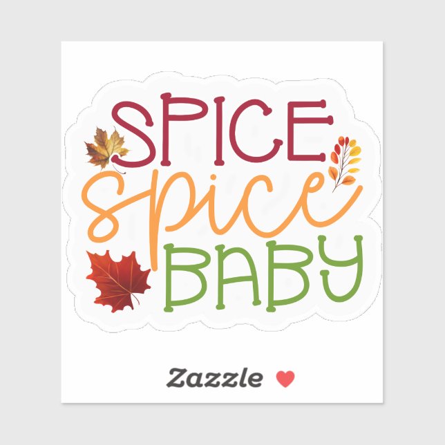 Spice-Baby Aufkleber (Blatt)