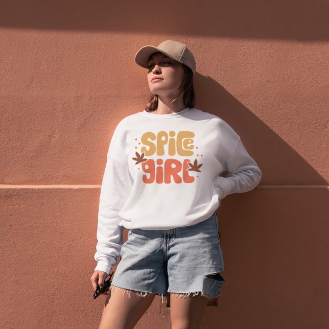 Spice Girl Pumpkin Modern Sweatshirt (Von Creator hochgeladen)