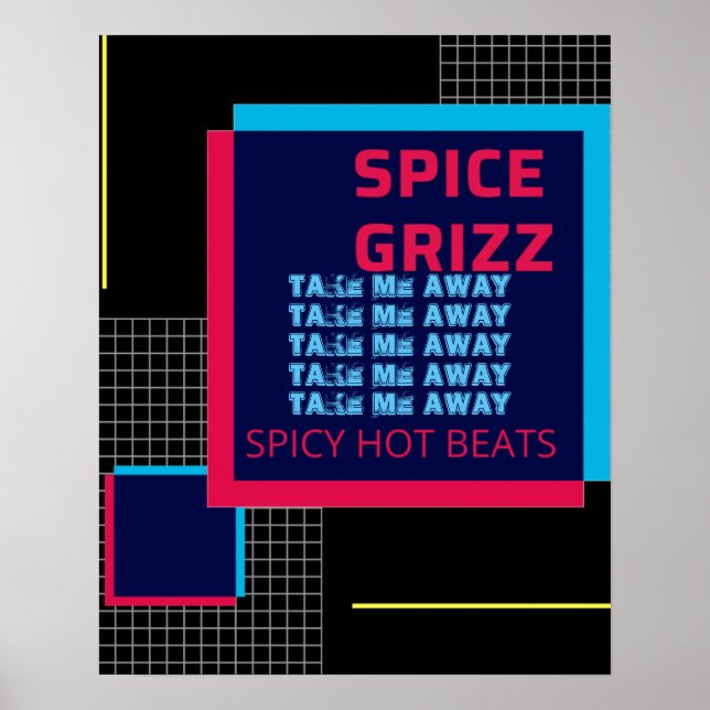 SPICE GRIZZ Grid View Poster (Vorne)