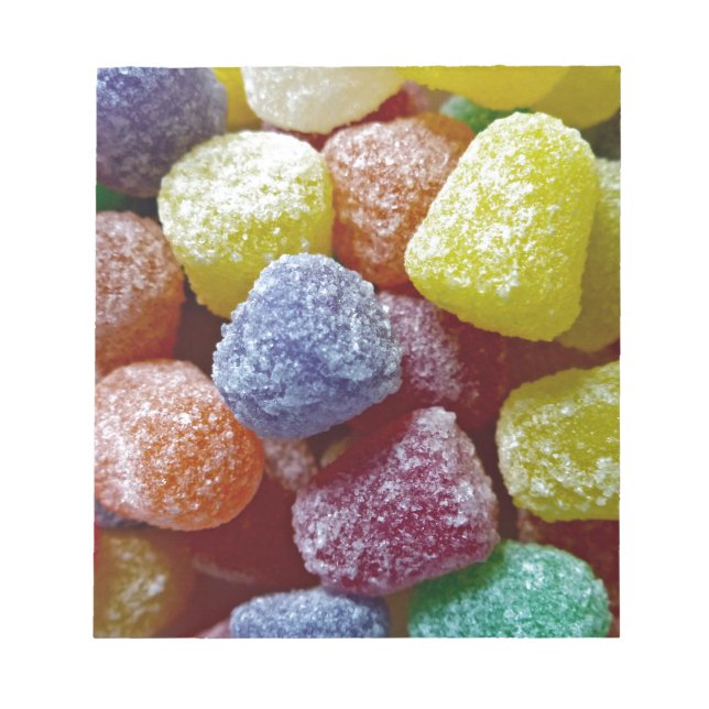 Spice Gumdrops Notizblock (Vorderseite)