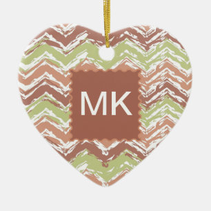 Spice Scribble Zickzack ZigZag Keramik Ornament