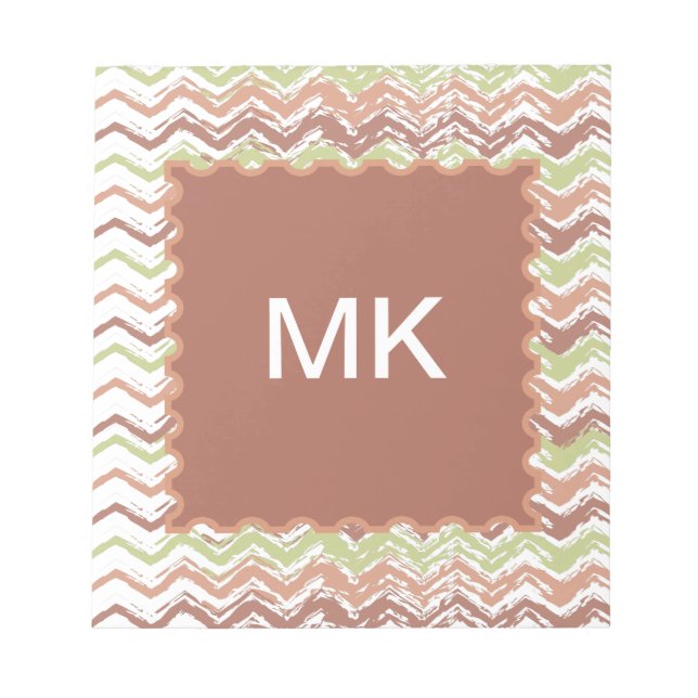 Spice Scribble Zickzack ZigZag Notizblock (Vorderseite)