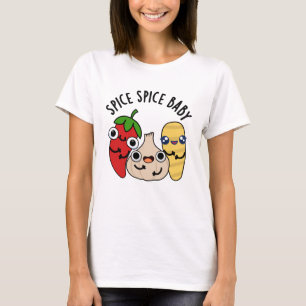 Spice Spice Baby Funny Food Puff T-Shirt