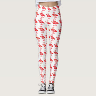 Spicy bitte ~ Khaw Phet Dur - Thai Isan Language Leggings