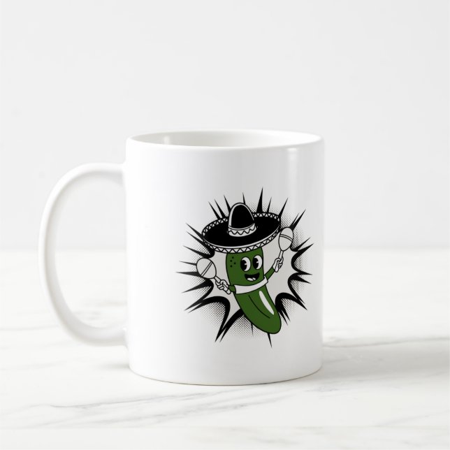 Spicy Jalapeño Fiesta Kaffeetasse (Links)