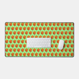 Spicy Mango auf dem Stick Schreibtischunterlage