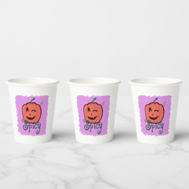 Spicy Pumpkin Spice Pappbecher (Multi)