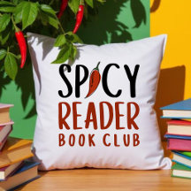 Spicy Reader Buchclub Chili-Typografie-Geschenk