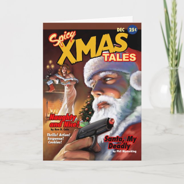 Spicy Xmas Feiertagskarte (Vorderseite)