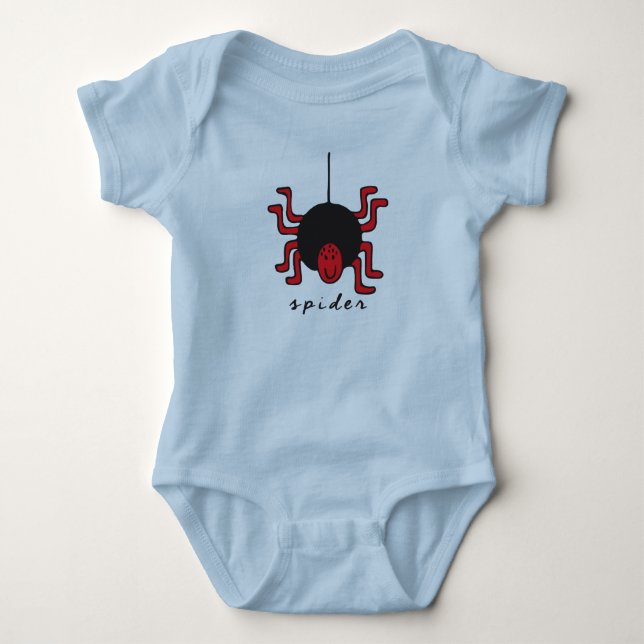 Spider Baby Bodysuit oder One-Piece (keine Basis) Strampler (Vorderseite)