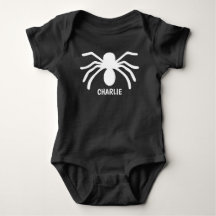 Spider Baby's erstes Halloween Baby Bodysuit