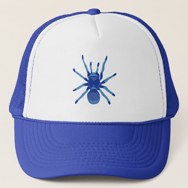Spider (blau) truckerkappe (Vorderseite)