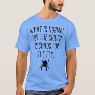 Spider-Chaos-Zitat T-Shirt