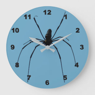 Spider Clock Große Wanduhr