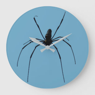 Spider Clock Große Wanduhr