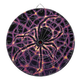 Spider Cosmic Web, Halloween Galaxie der Horror Dartscheibe