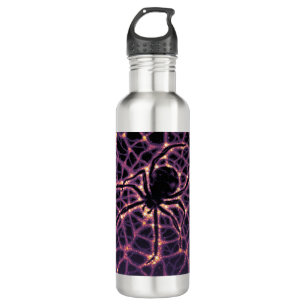 Spider Cosmic Web, Halloween Galaxie der Horror Edelstahlflasche