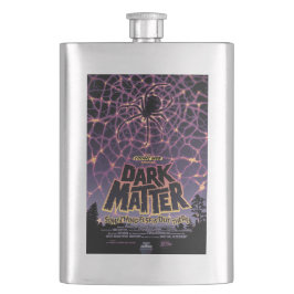 Spider Cosmic Web, Halloween Galaxie der Horror Flachmann