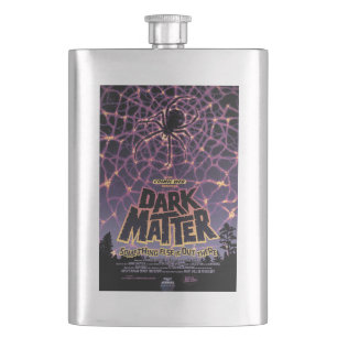 Spider Cosmic Web, Halloween Galaxie der Horror Flachmann