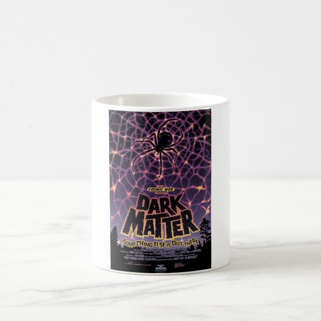 Spider Cosmic Web, Halloween Galaxie der Horror Kaffeetasse (Mittel)