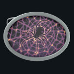 Spider Cosmic Web, Halloween Galaxie der Horror Ovale Gürtelschnalle<br><div class="desc">In den unsichtbaren Bereichen jenseits des Glühens der Sterne reisen Flüstern durch die ätherischen Fäden dunkler Materie. Hier locken die Ätherischen, Wesen aus reiner Energie, ihre Formen schimmern wie Sternbilder gegen die kosmische Leinwand. Sie tanzen unter dem unsichtbaren Gerüst des Universums und beeinflussen den Fluss der Schwerkraft mit ihren Gedanken...</div>