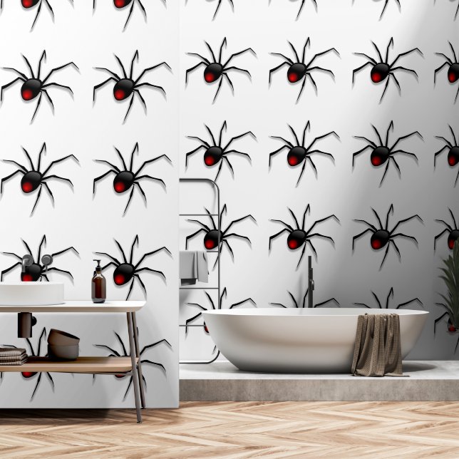 Spider Custom Color White Tapete (Badezimmer)