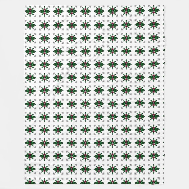 Spider Design Fleecedecke (Vorderseite)