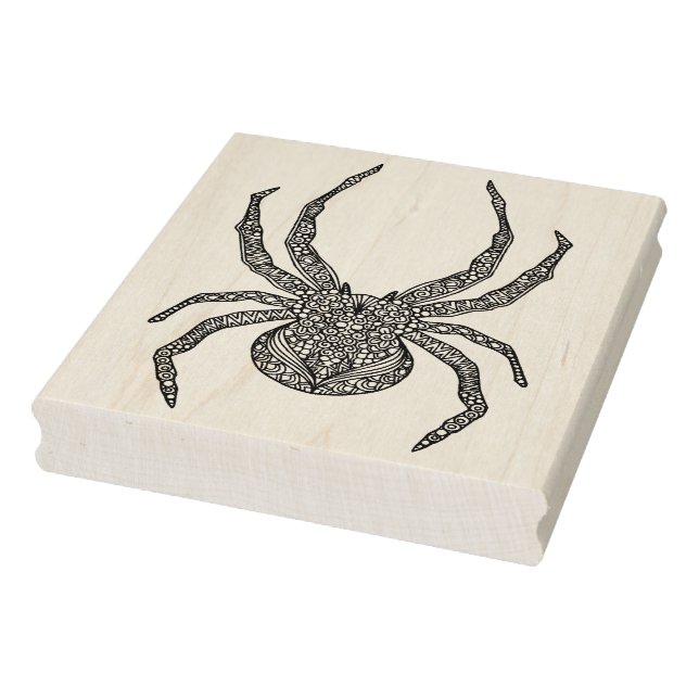 Spider Doodle Gummistempel (Stempel)