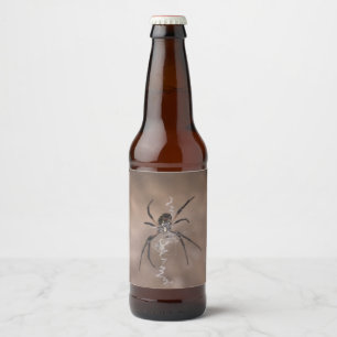 Spider-Flasche-Etikett Bierflaschenetikett