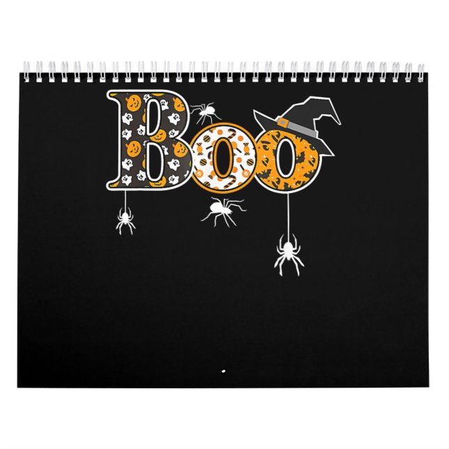 Spider Gift Halloween | Boo Spider Kalender (Titelbild)