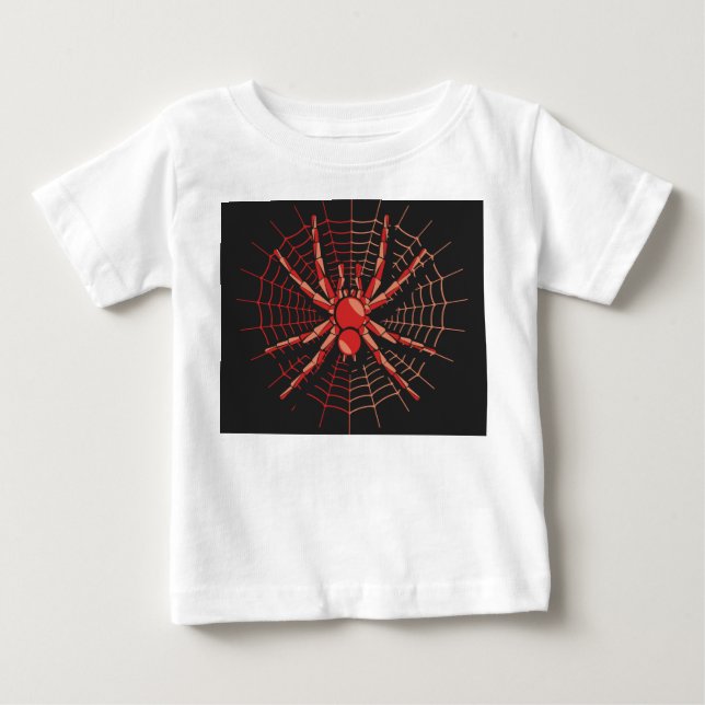 Spider Graphic Baby Fine Jersey T - Shirt (Vorderseite)