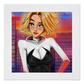 Spider Gwen Print Poster