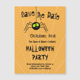 Spider Halloween Party Enregistrer la date Carte m