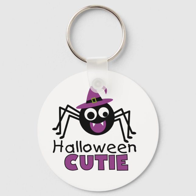 Spider Halloween Süsse Schlüsselanhänger (Vorderseite)