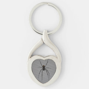 Spider Heart Keychain Schlüsselanhänger
