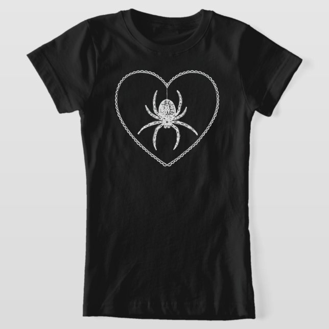 Spider Heart T - Shirt (Ablage )