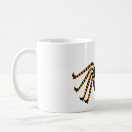 Spider Hexe Halloween Kaffeetasse