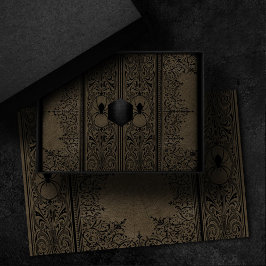 Spider Hexe | Süede Fantasy Spiderweb Geblüht Seidenpapier