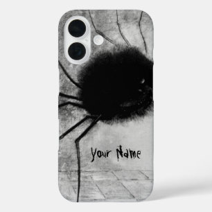 Spider lächeln von Odilon Redon, Vintages Hallowee iPhone 16 Hülle