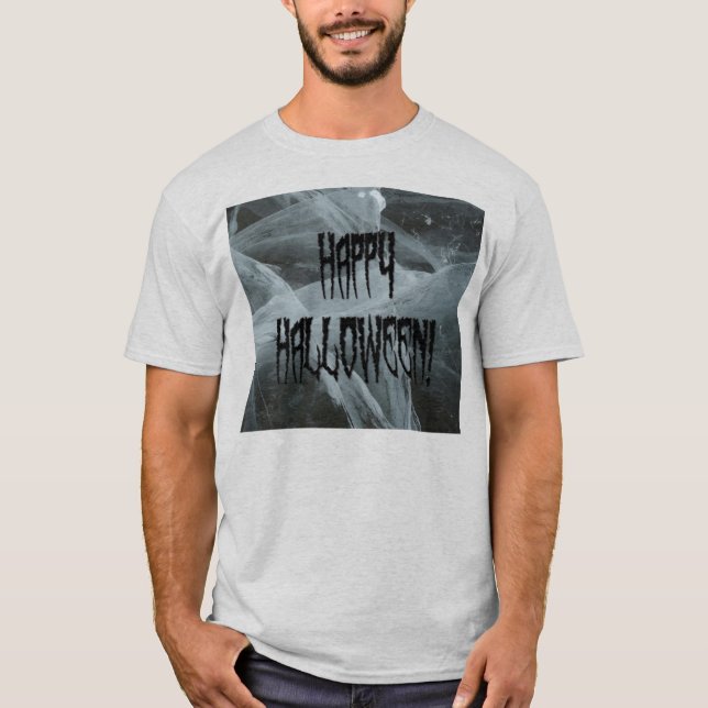 Spider Leg Halloween und Eerie Background Mens T-S T-Shirt (Vorderseite)