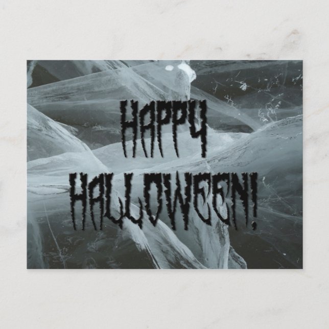 Spider Leg Halloween und Eerie Hintergrund Postkar Postkarte (Vorderseite)