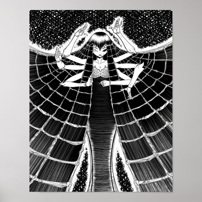 Spider-Leinwand für Spider-Liebhaber | Niedlich Sp Poster (Vorne)