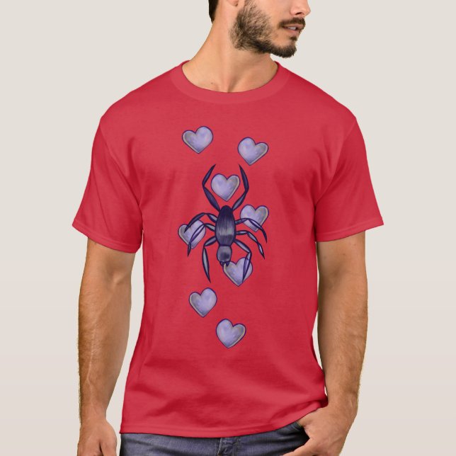 Spider Love family T-Shirt (Vorderseite)
