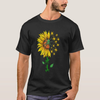 Spider Mama Niedlich Sonnenblumenspinnen Lover Mut T-Shirt